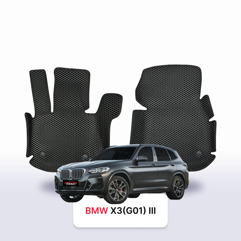 Tappetini 3D EVA per BMW X3 (G01) 3 gen 2017-2024 anni SUV
