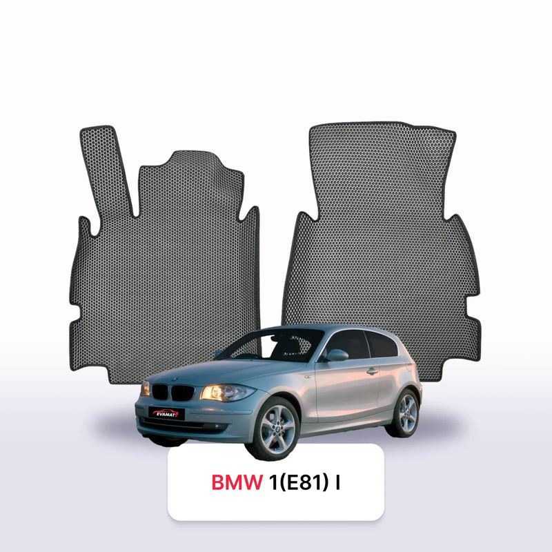 Tappetini 3D EVA per BMW 1(E81) 1 gen 2004-2011 anni HATCHBACK 3 porte