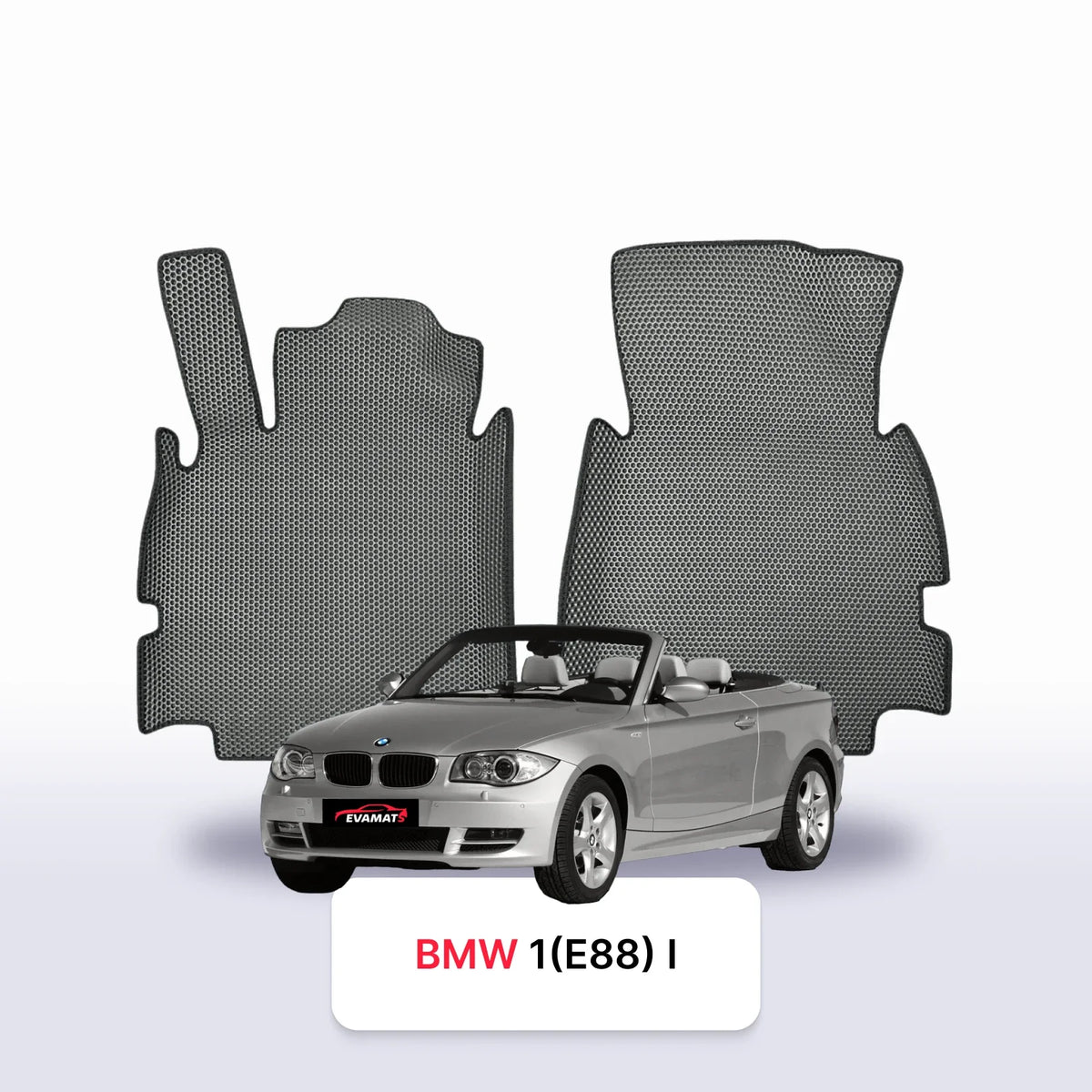Tappetini 3D EVA per BMW 1(E88) 1 gen 2007-2013 anni CABRIO