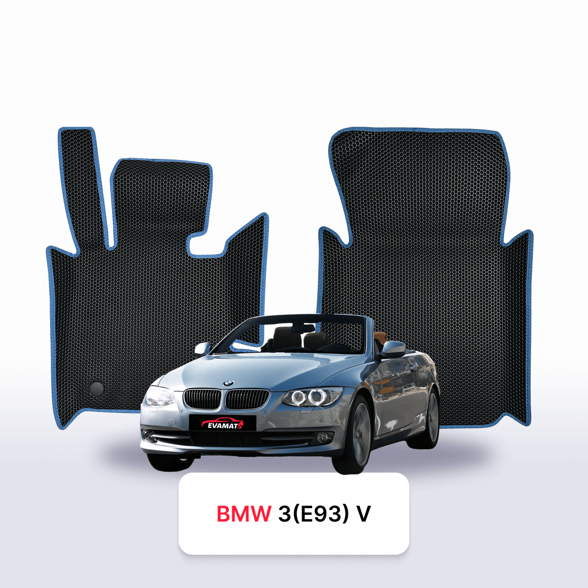 Tappetini 3D EVA per BMW 3(E93) 5 gen 2004-2012 anni CABRIO