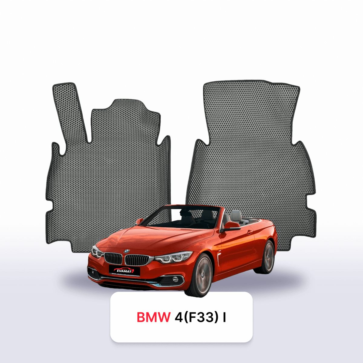 Tappetini 3D EVA per BMW 4(F33) 1 gen 2013-2020 anni CABRIO