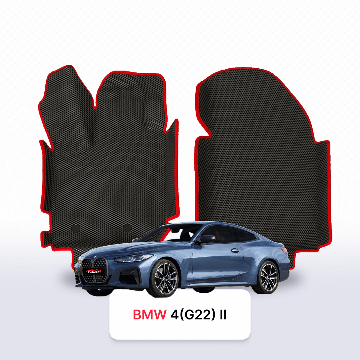 Tappetini 3D EVA per BMW 4(G22) 2 gen 2020-2027 anni COUPÉ