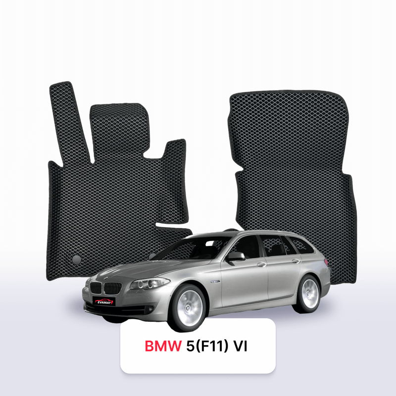Tappetini 3D EVA per BMW 5 (F11) 6 gen 2009-2017 anni STATION WAGON