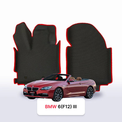 Tappetini 3D EVA per BMW 6 (F12) 3 gen 2011-2019 anni CABRIO