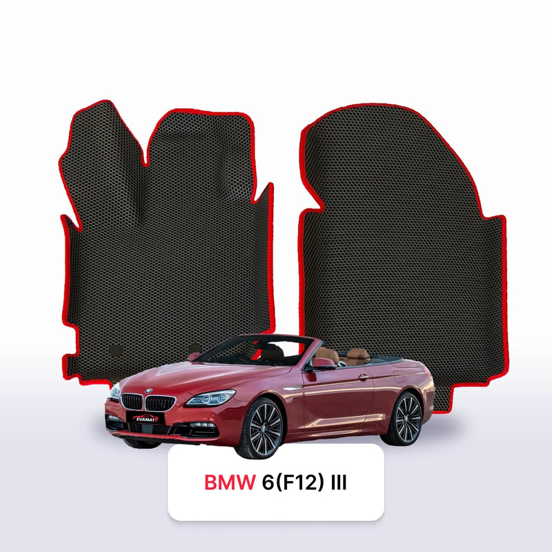 Tappetini 3D EVA per BMW 6 (F12) 3 gen 2011-2019 anni CABRIO