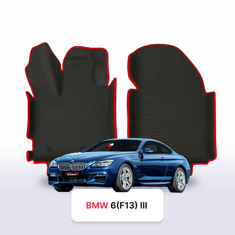 Tappetini 3D EVA per BMW 6 (F13) 3 gen 2010-2018 anni COUPÉ