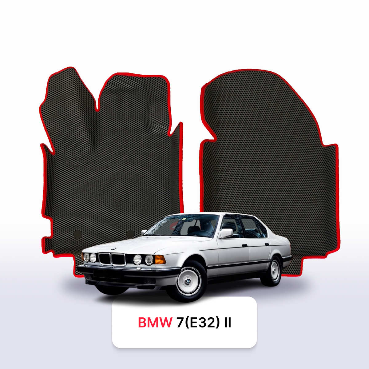 Tappetini 3D EVA per BMW 7(E32) 2 gen 1986-1994 anni BERLINA