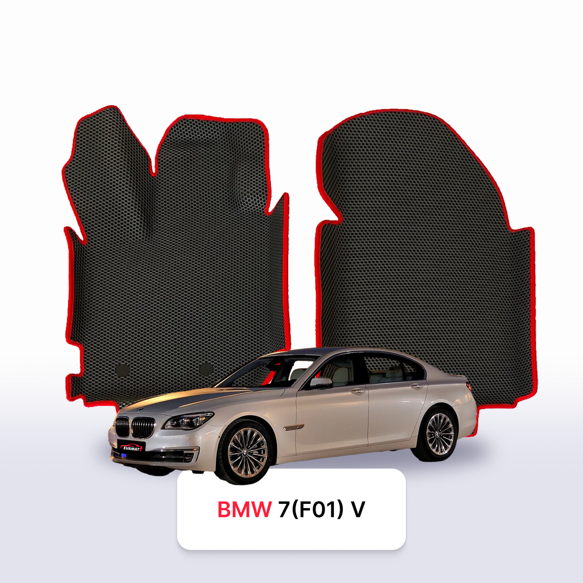 Tappetini 3D EVA per BMW 7 (F01) 5 gen 2008-2015 anni BERLINA