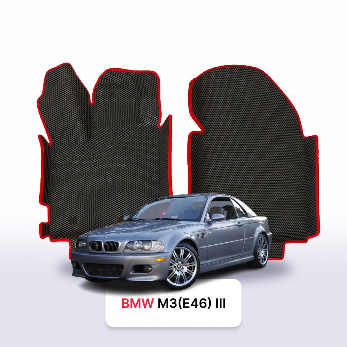Tappetini 3D EVA per BMW M3(E46) 3 gen 1999-2007 anni COUPÉ