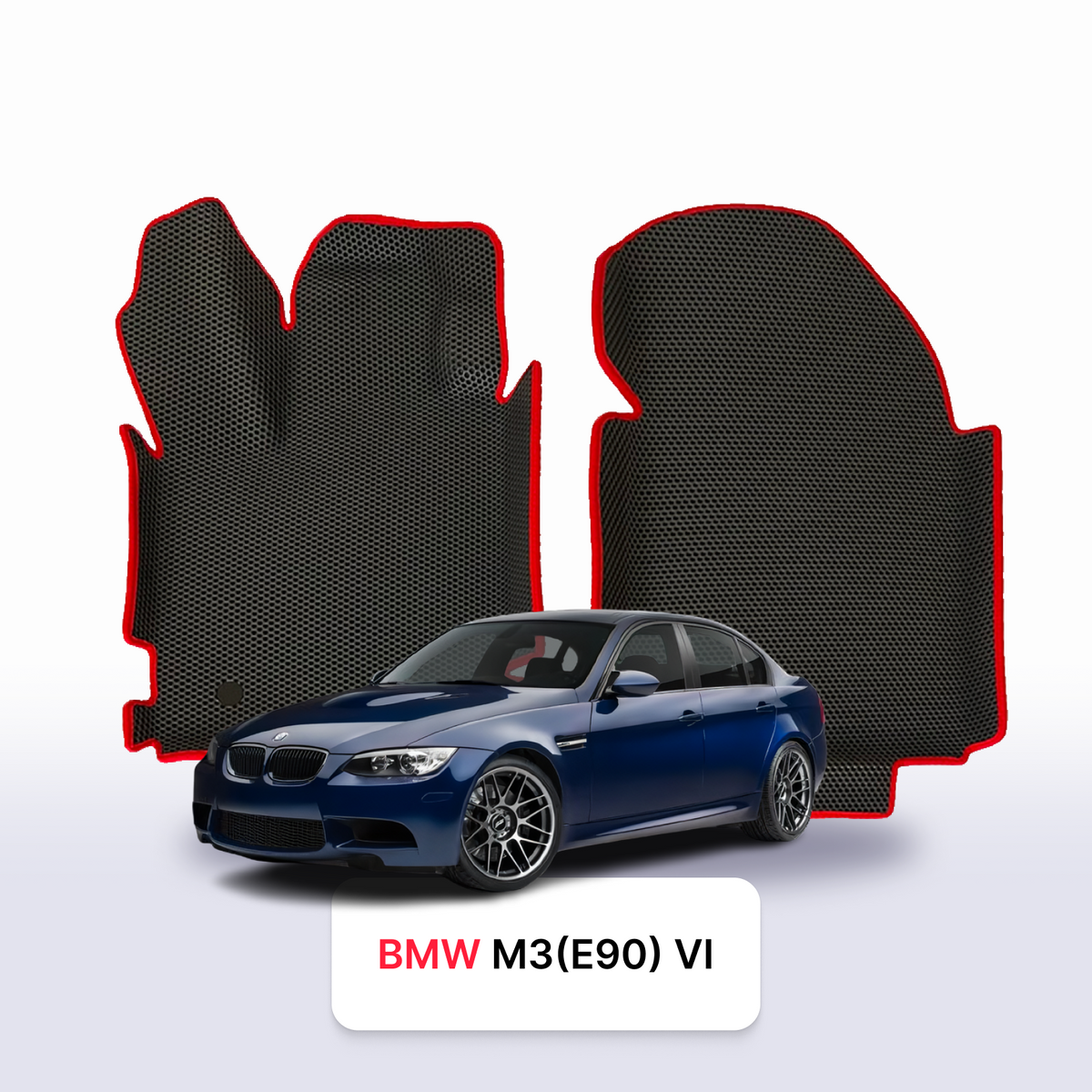 Tappetini 3D EVA per BMW M3(E90) 4 gen 2007-2013 anni BERLINA