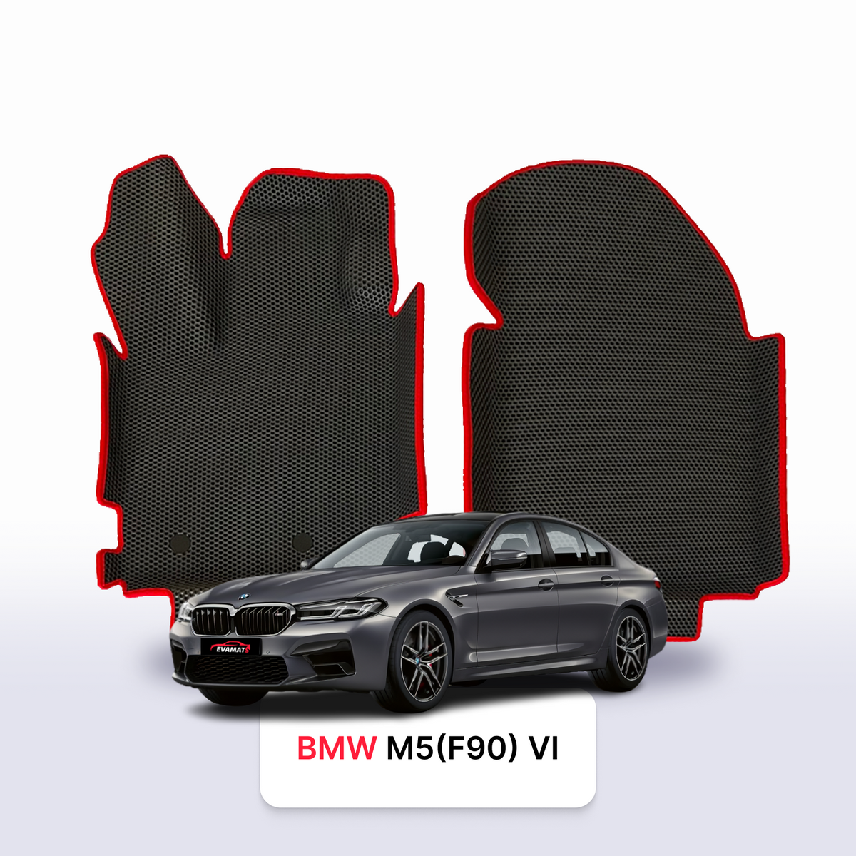 Tappetini 3D EVA per BMW M5(F90) 6 gen 2017-2023 anni BERLINA