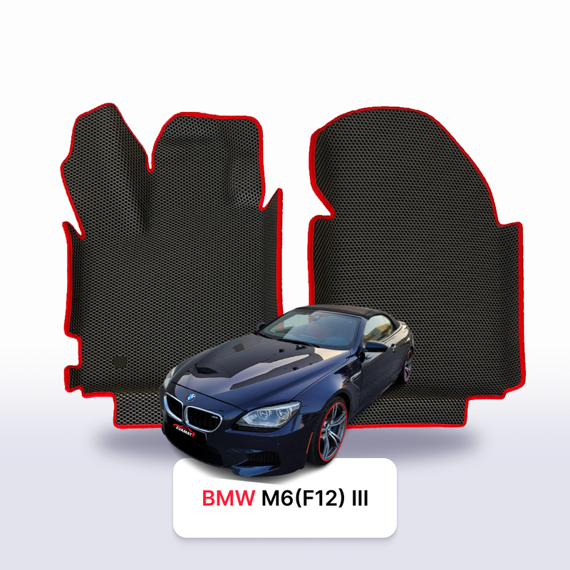 Tappetini 3D EVA per BMW M6(F12) 3 gen 2012-2018 anni CABRIO
