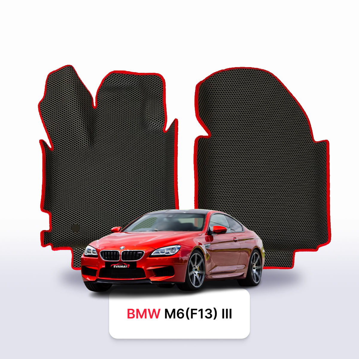 Tappetini 3D EVA per BMW M6(F13) 3 gen 2012-2018 anni COUPÉ