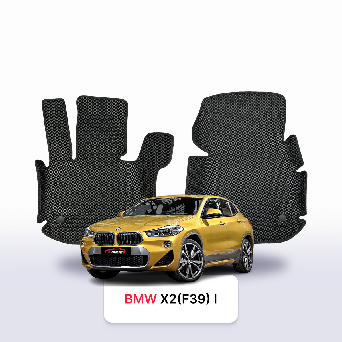 Tappetini 3D EVA per BMW X2(F39) 1 gen 2017-2023 anni SUV