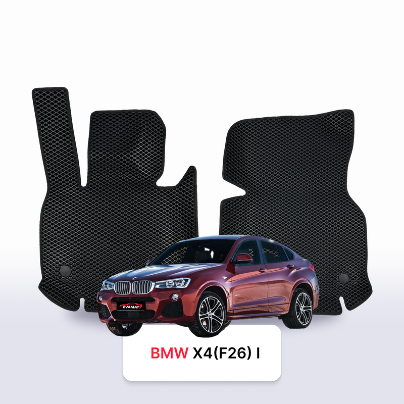 Tappetini 3D EVA per BMW X4 (F26) 1 gen 2014-2018 anni SUV