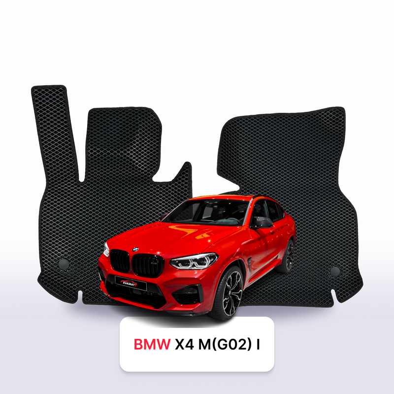 Tappetini 3D EVA per BMW X4 M(G02) 2 gen 2018-2025 anni SUV