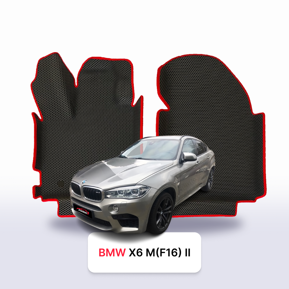 Tappetini 3D EVA per BMW X6 M(F16) 2 gen 2014-2019 anni SUV