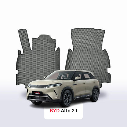 Tappetini 3D EVA per BYD Atto 2 1 gen 2024-2028 anni SUV + rinforzo per il tallone in EVA
