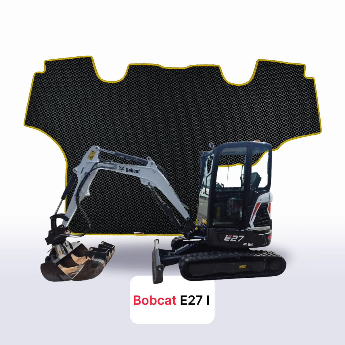 Tappetini 3D EVA per Bobcat E27 1 gen 2018-2028 anni ESCAVATORE