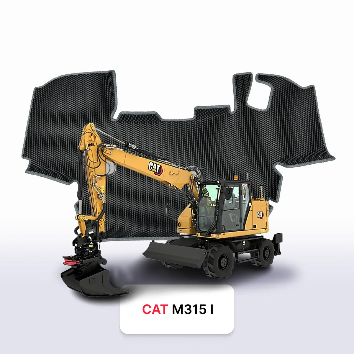 Tappetini 3D EVA per CAT M315 1 gen 2021-2027 anni ESCAVATORE