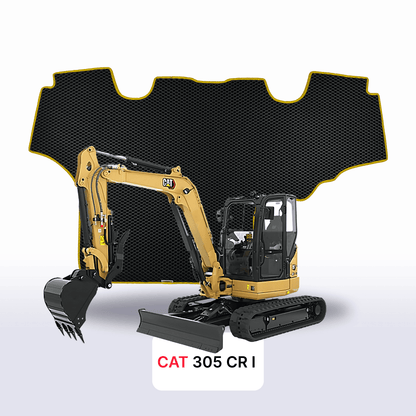 Tappetini 3D EVA per CAT 305 CR 1 gen 2003-2006 anni ESCAVATORE