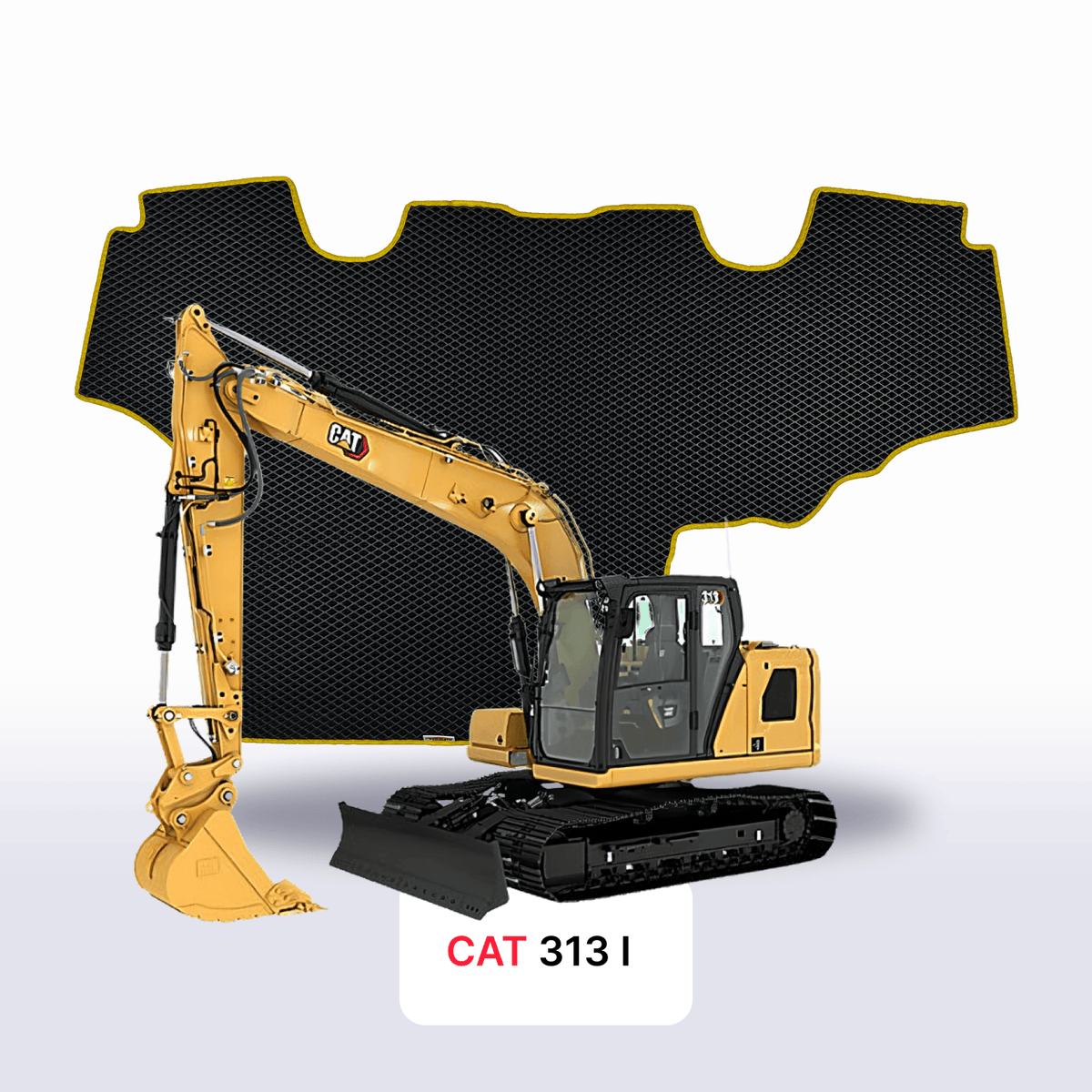 Tappetini 3D EVA per CAT 313 1 gen 2007-2028 anni ESCAVATORE