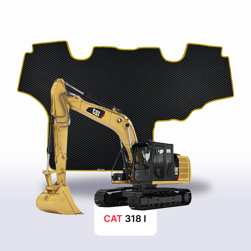Tappetini 3D EVA per CAT 318 1 gen 2007-2028 anni ESCAVATORE
