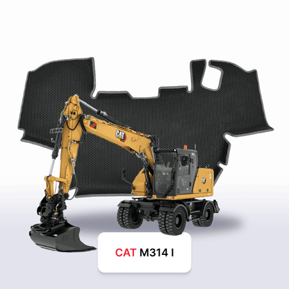 Tappetini 3D EVA per CAT M314 1 gen 2020-2028 anni ESCAVATORE