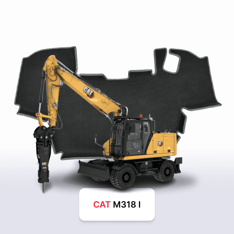 Tappetini 3D EVA per CAT M318 1 gen 2020-2028 anni ESCAVATORE