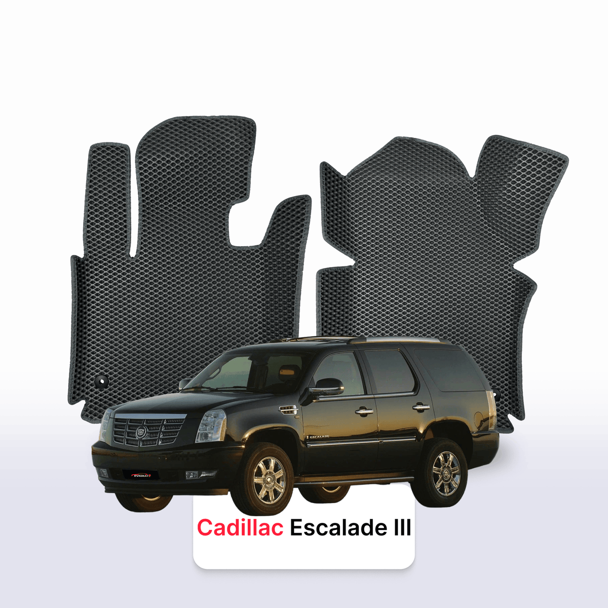Tappetini 3D EVA per Cadillac Escalade 3 gen 2006-2014 anni SUV