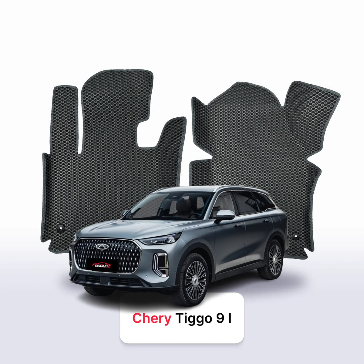 Tappetini 3D EVA per Chery Tiggo 9 1 gen 2023-2028 anni SUV