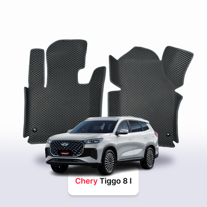 Tappetini 3D EVA per Chery Tiggo 8 1 gen 2017-2026 anni SUV