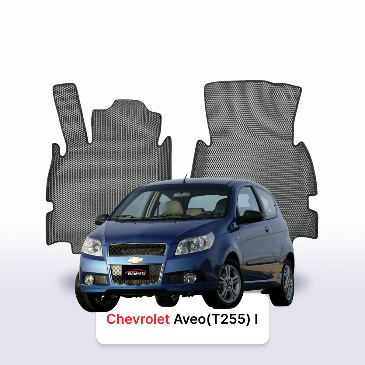 Tappetini 3D EVA per Chevrolet Aveo(T255) 1 gen 2005-2012 anni HATCHBACK 3 porte