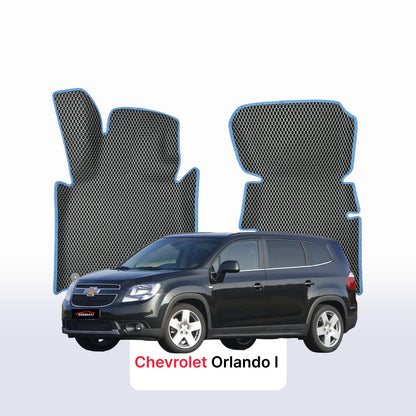 Tappetini 3D EVA per Chevrolet Orlando 1 gen 2010-2018 anni MONOVOLUME