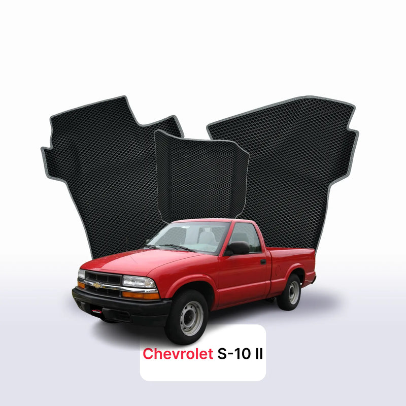 Tappetini 3D EVA per Chevrolet S-10 2 gen 1993-2004 anni PICK-UP CABINA SINGOLA