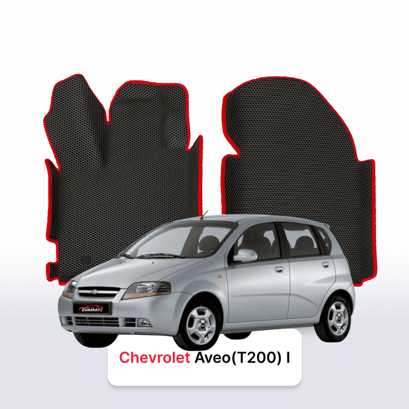 Tappetini 3D EVA per Chevrolet Aveo(T200) 1 gen 2002-2011 anni HATCHBACK 5 porte