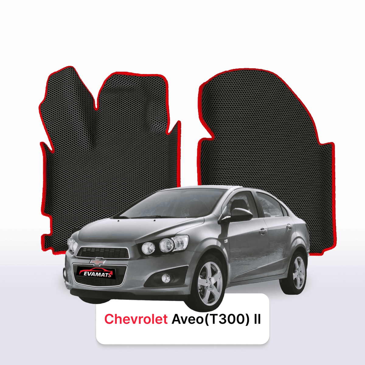 Tappetini 3D EVA per Chevrolet Aveo(T300) 2 gen 2011-2020 anni BERLINA