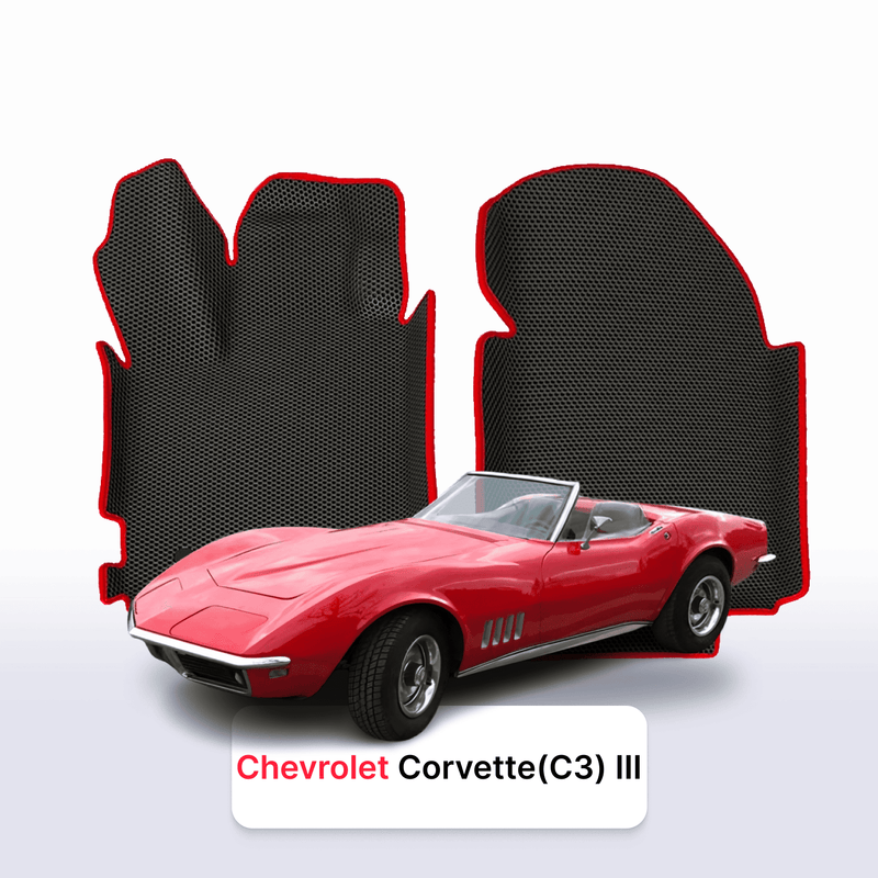 Tappetini 3D EVA per Chevrolet Corvette(C3) 3 gen 1967-1982 anni ROADSTER