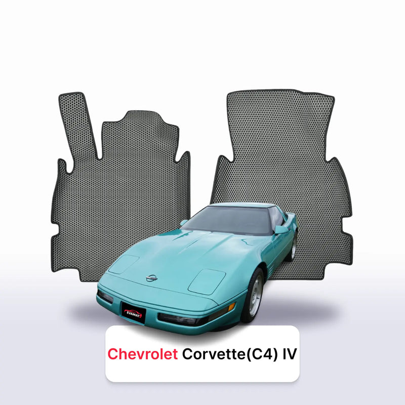 Tappetini 3D EVA per Chevrolet Corvette(C4) 4 gen 1983-1996 anni ROADSTER