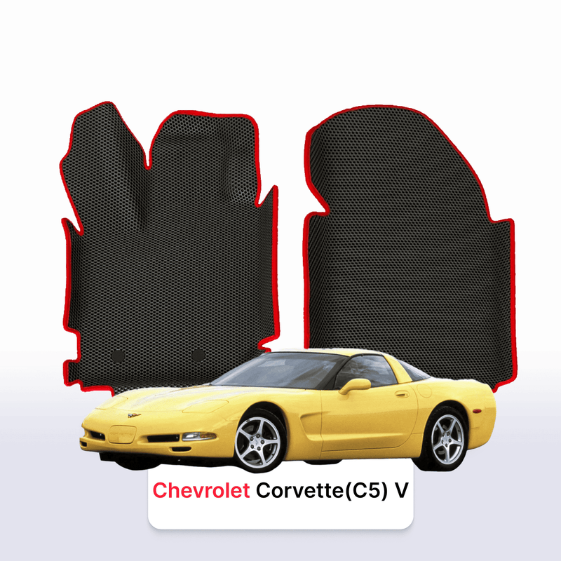 Tappetini 3D EVA per Chevrolet Corvette(C5) 5 gen 1997-2004 anni COUPÉ