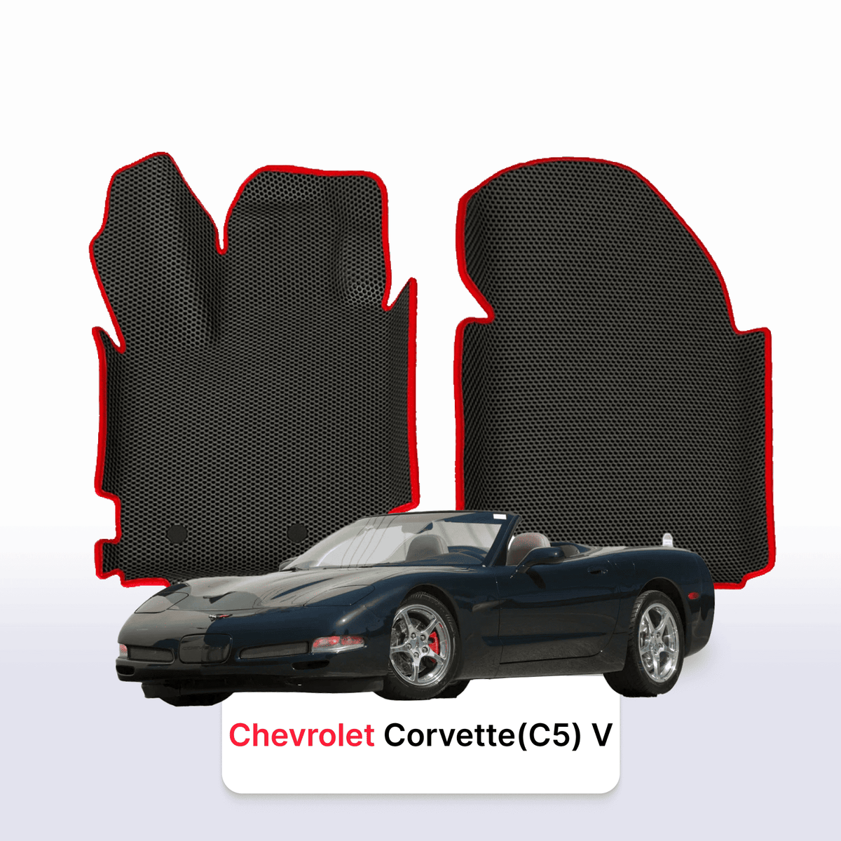 Tappetini 3D EVA per Chevrolet Corvette(C5) 5 gen 1997-2004 anni ROADSTER