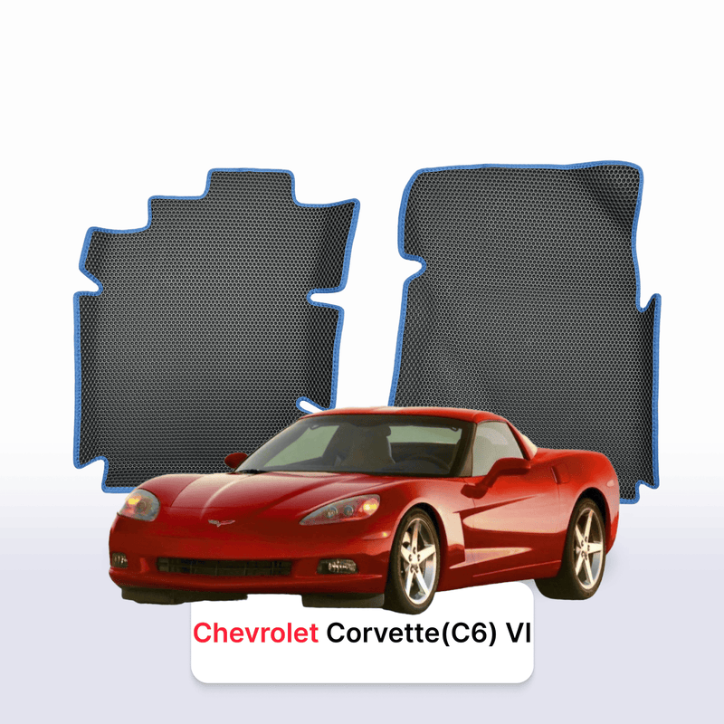 Tappetini 3D EVA per Chevrolet Corvette(C6) 6 gen 2004-2014 anni COUPÉ