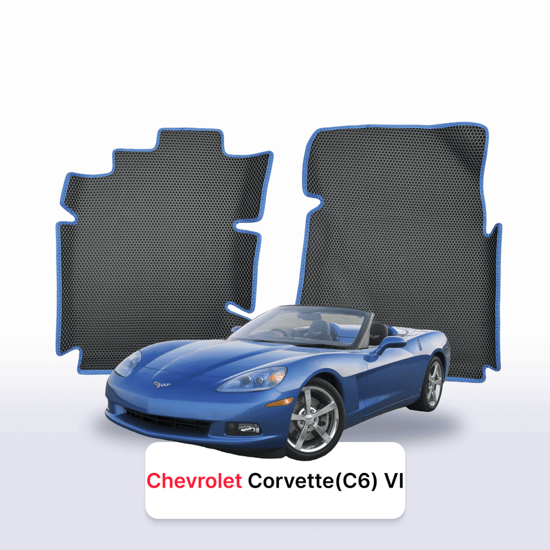 Tappetini 3D EVA per Chevrolet Corvette(C6) 6 gen 2004-2014 anni CABRIO