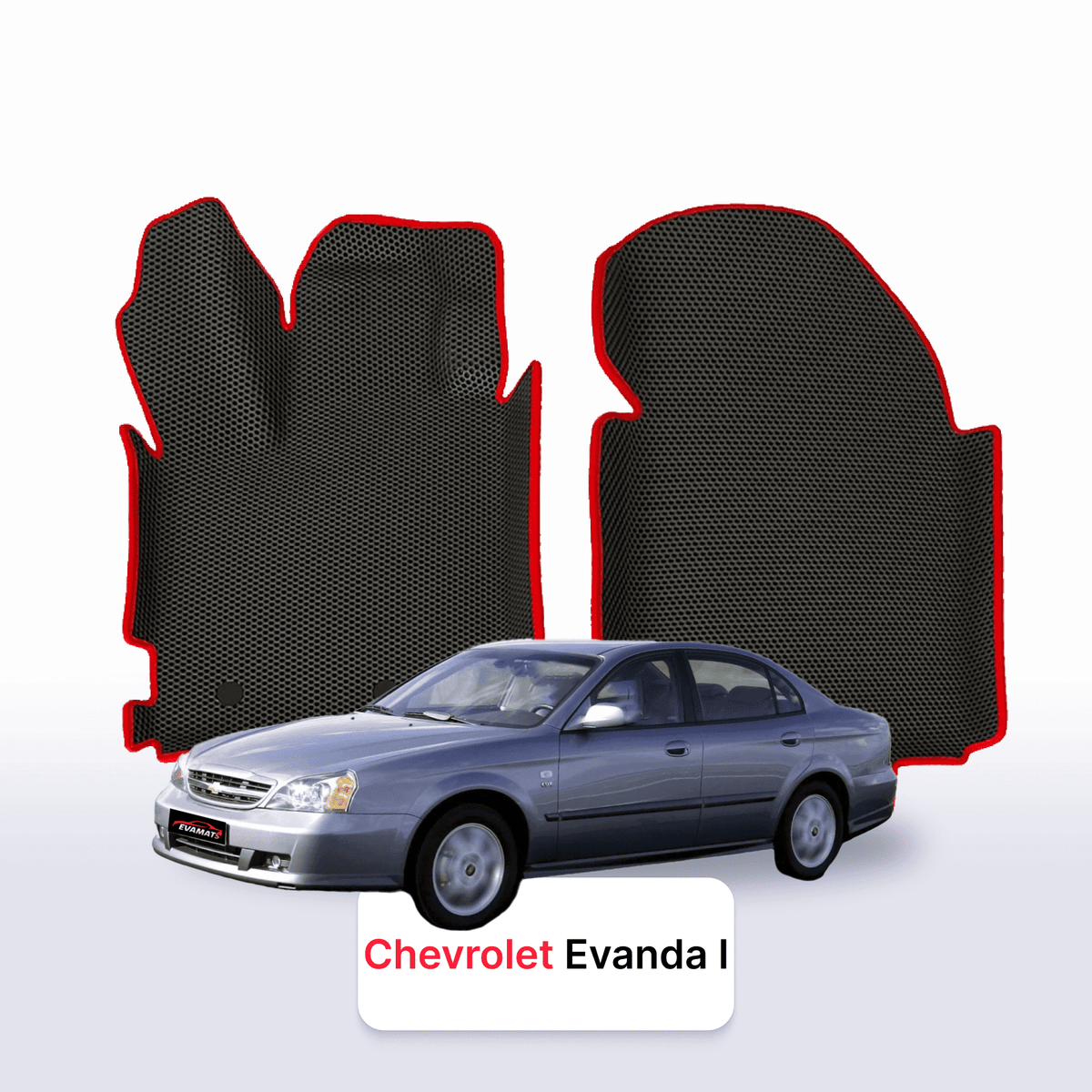 Tappetini 3D EVA per Chevrolet Evanda 1 gen 2000-2006 anni BERLINA