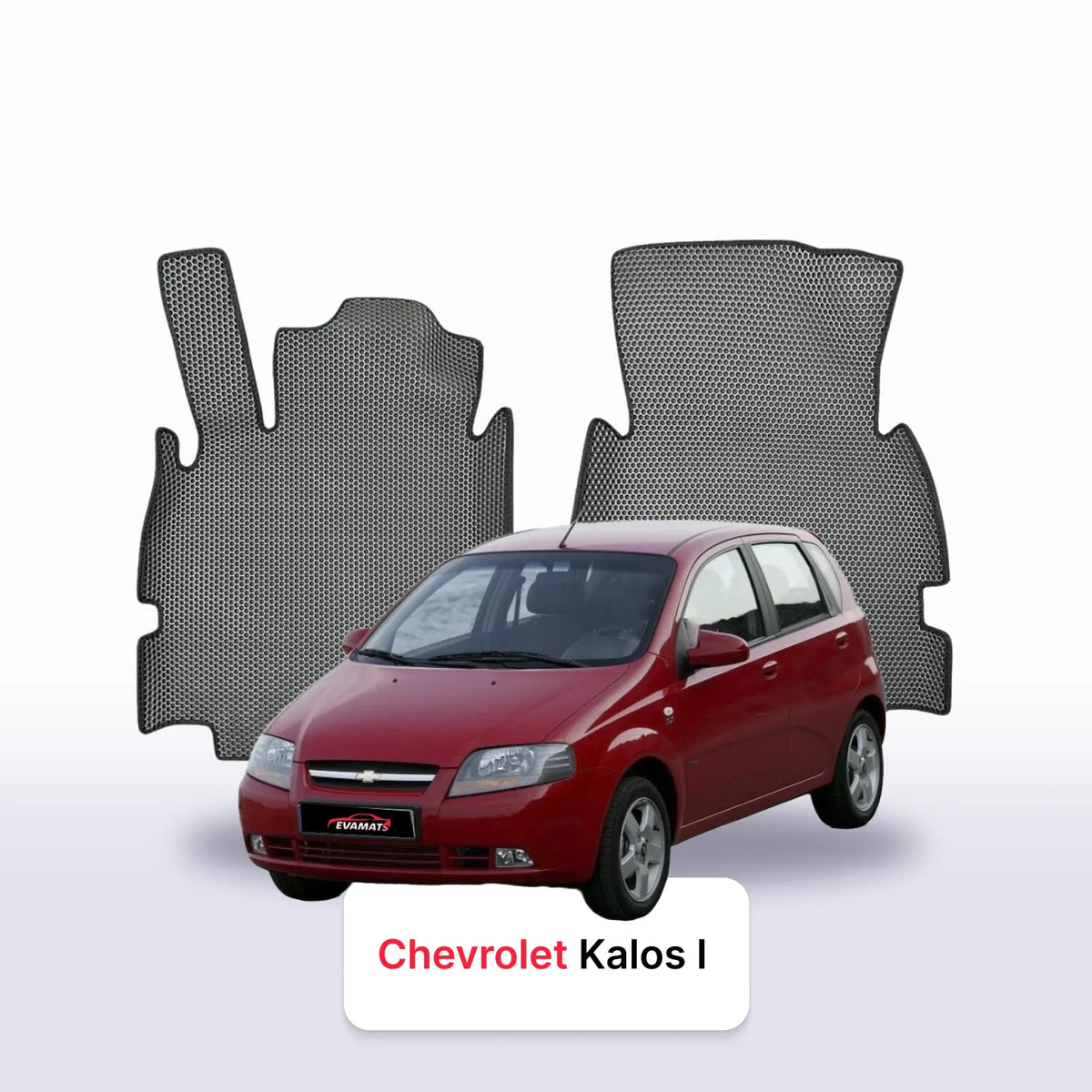 Tappetini 3D EVA per Chevrolet Kalos 1 gen 2003-2008 anni HATCHBACK 5 porte