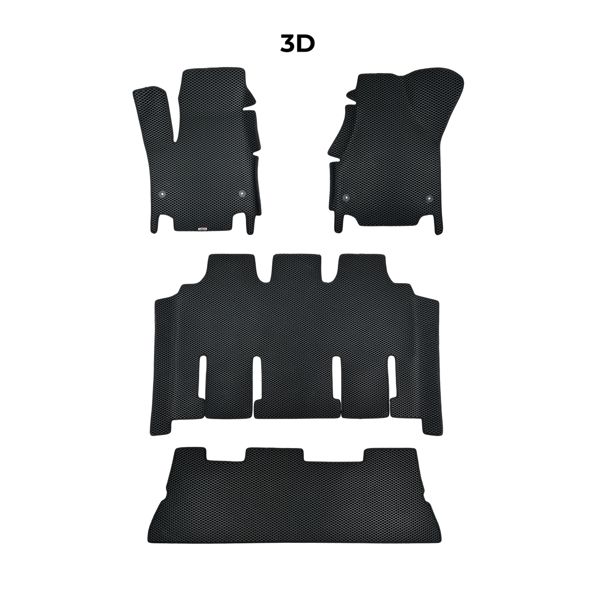 Tappetini 3D EVA per Chevrolet Express 2 gen 2002-2025 anni MONOVOLUME