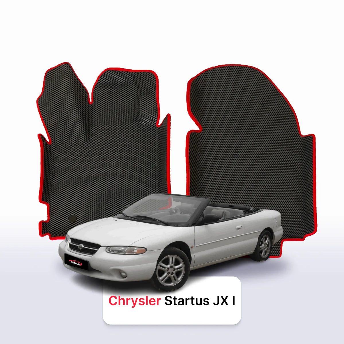Tappetini 3D EVA per Chrysler Stratus JX 1 gen 1994-2000 anni CABRIO