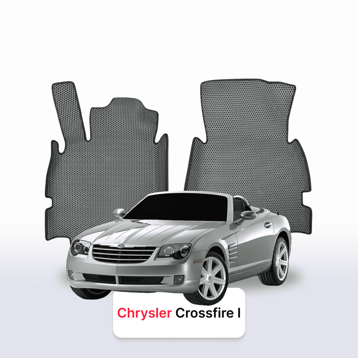Tappetini 3D EVA per Chrysler Crossfire 2003-2007 anni CABRIO