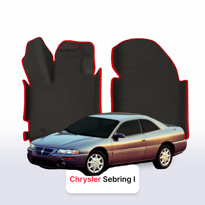 Tappetini 3D EVA per Chrysler Sebring 1 gen 1994-2000 anni COUPÉ