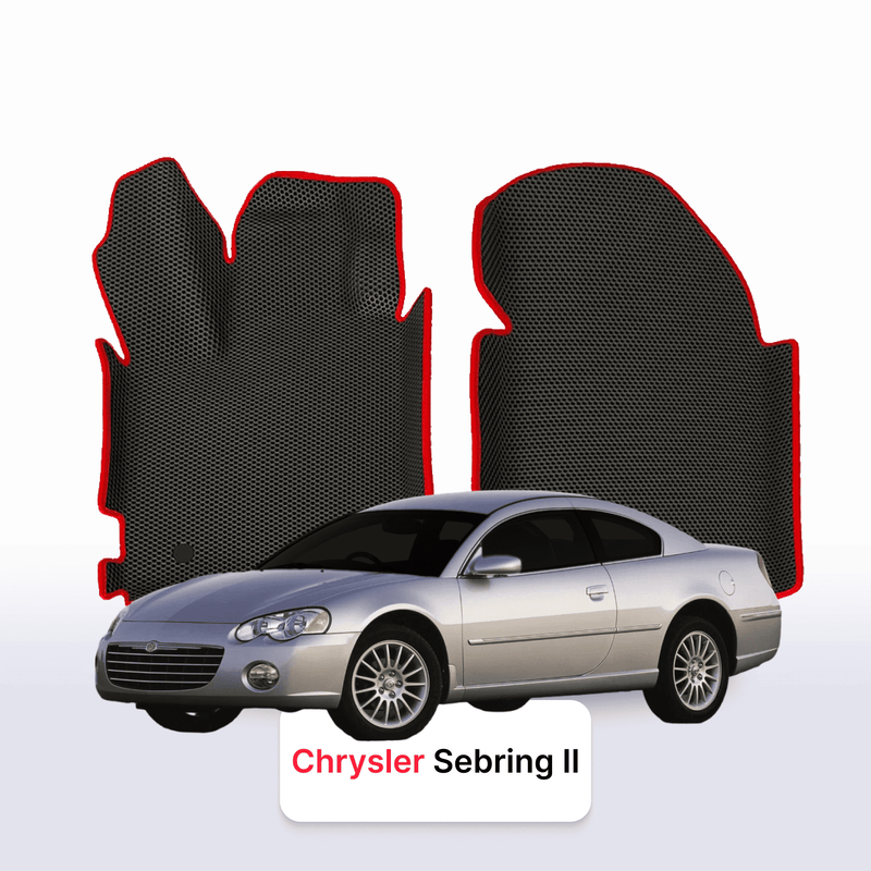 Tappetini 3D EVA per Chrysler Sebring 2 gen 2000-2006 anni COUPÉ